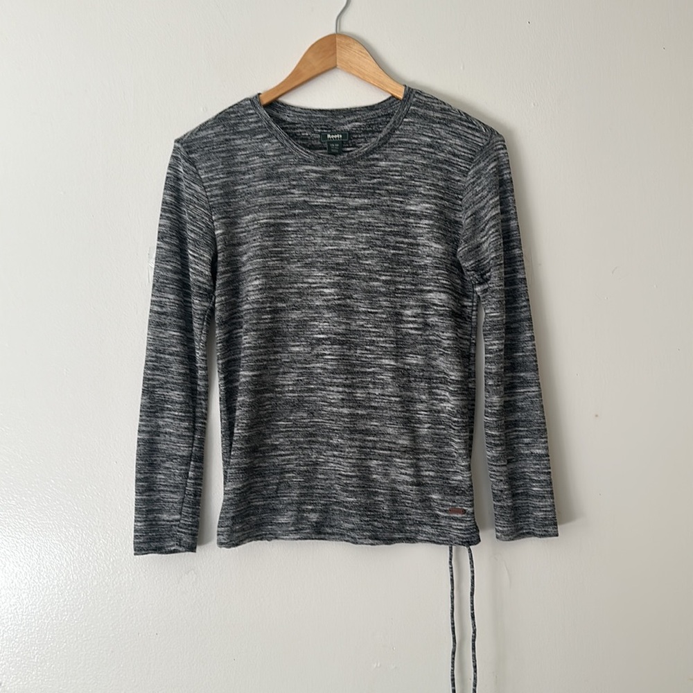 Roots Long Sleeve Lightweight Melange Top